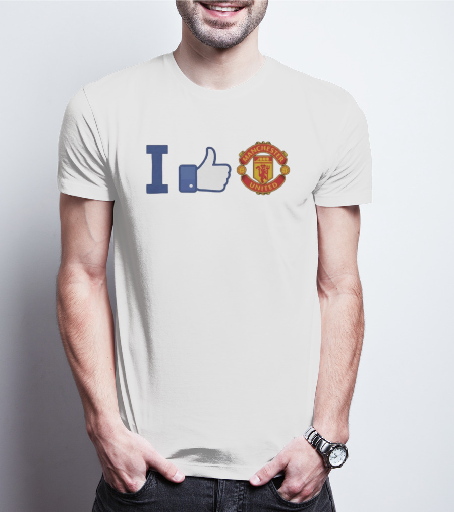 I Like Manchester United Thumbs Up T-Shirt