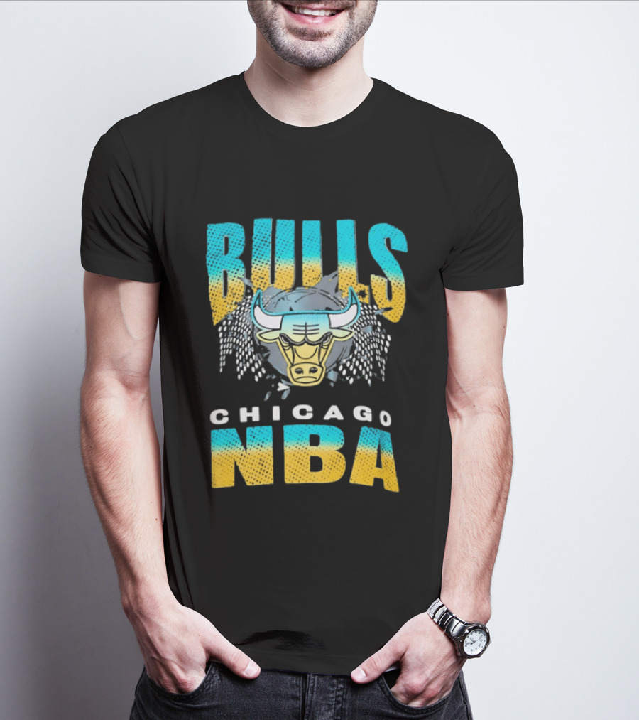 Chicago Bulls NBA Head Bull T-Shirt