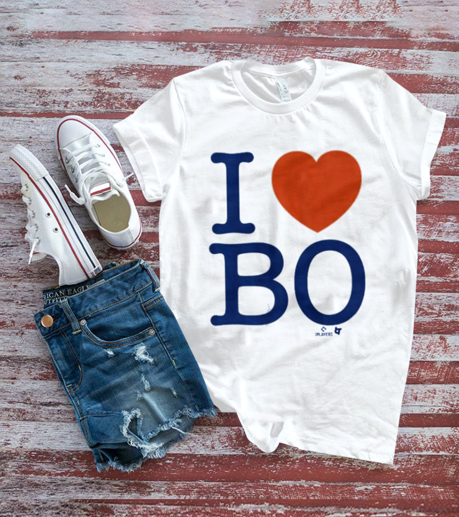 I Heart Bo Bichette Fan Apparel MLB Toronto Baseball T-Shirt