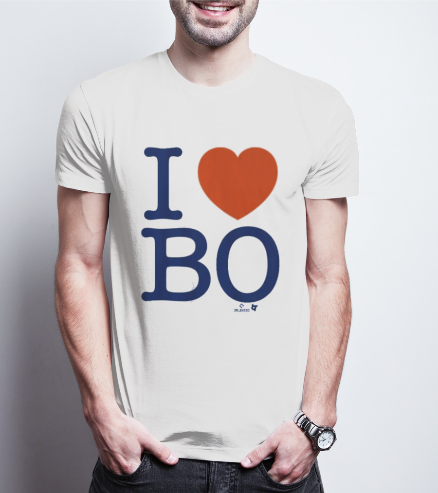 I Heart Bo Bichette Fan Apparel MLB Toronto Baseball T-Shirt