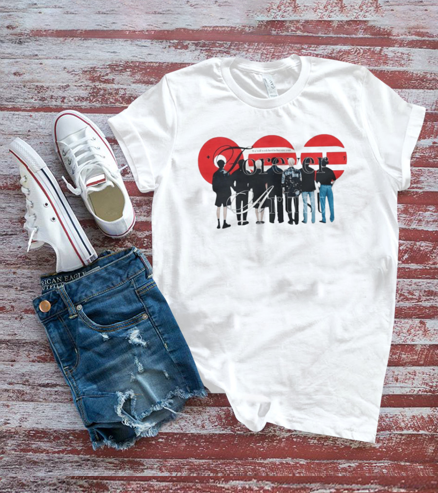 BTS OT7 2026 Comeback We Will Work Hard To Become Your Forever Artist T-Shirt