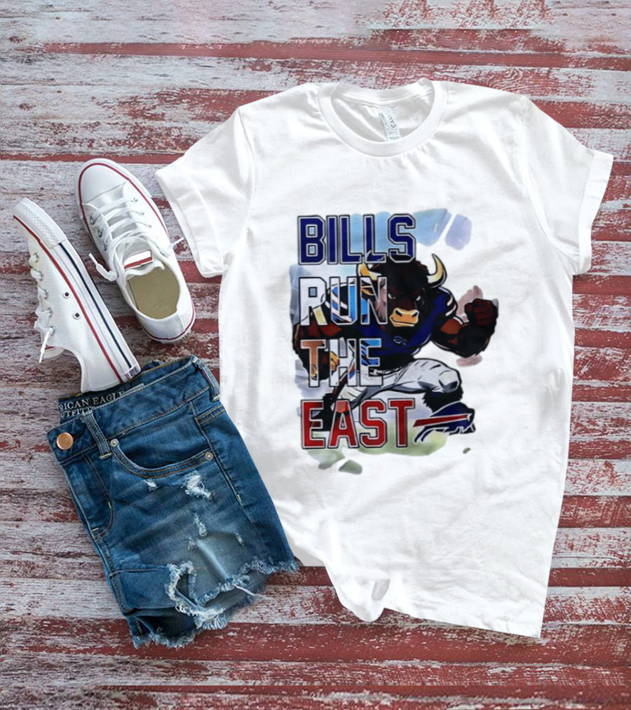 Bills Run The East Buffalo Bills 2025 Wild Card Weekend T-Shirt