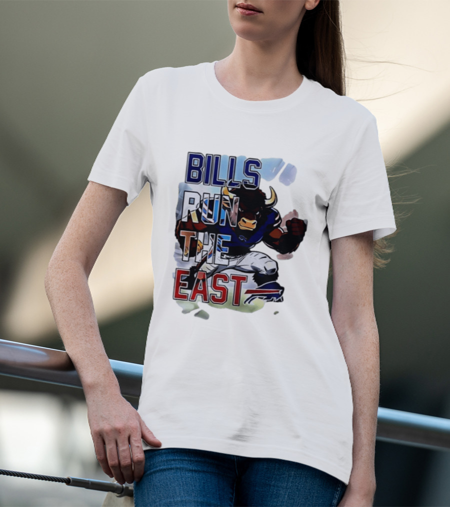 Bills Run The East Buffalo Bills 2025 Wild Card Weekend T-Shirt
