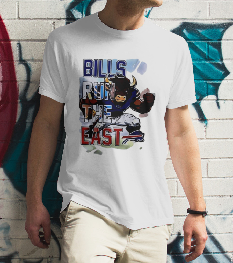Bills Run The East Buffalo Bills 2025 Wild Card Weekend T-Shirt