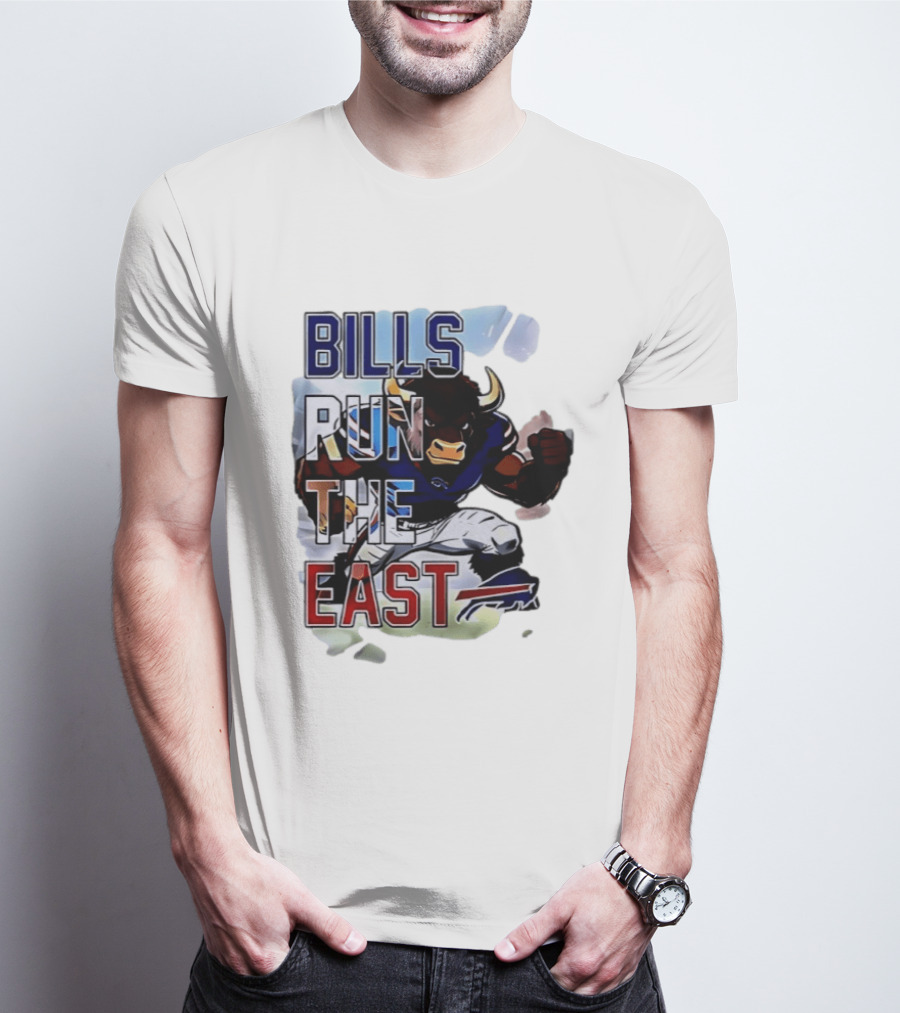Bills Run The East Buffalo Bills 2025 Wild Card Weekend T-Shirt