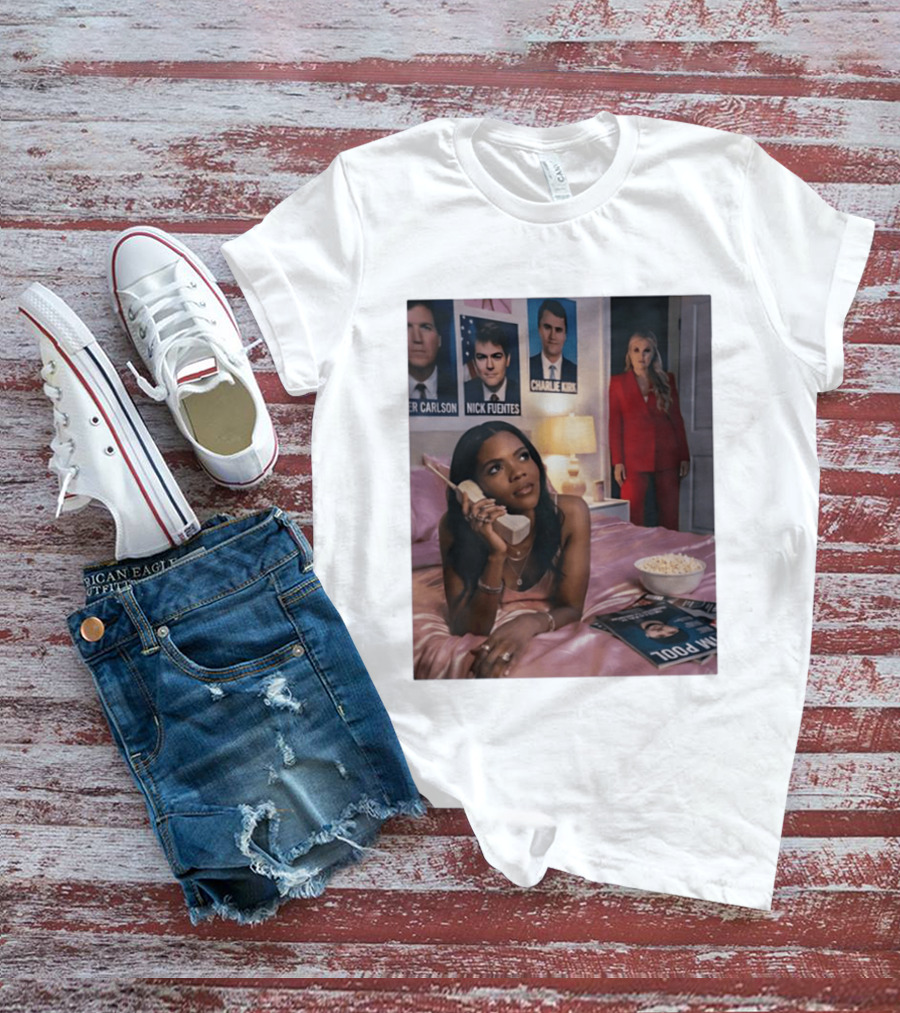 Candace Owens Phone Call Tucker Carlson Nick Fuentes Charlie Kirk S T-Shirt