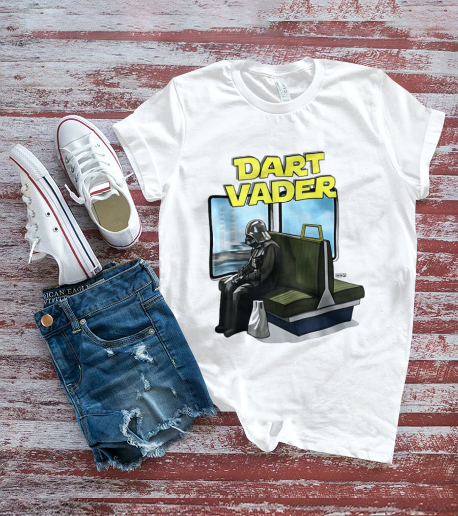 Dart Vader On Train Journey T-Shirt
