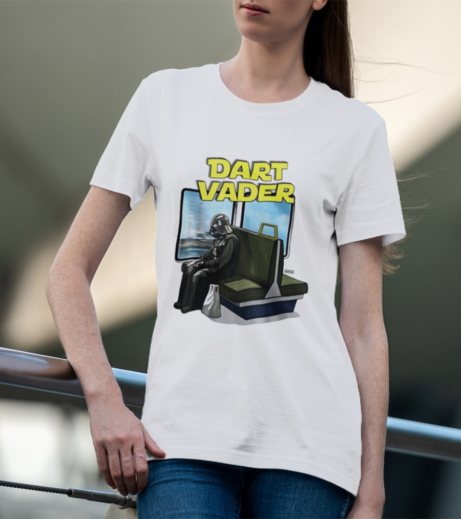 Dart Vader On Train Journey T-Shirt