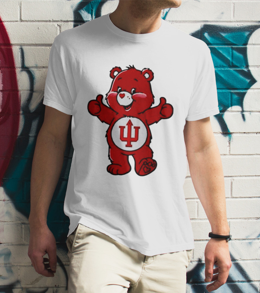 Indiana Hoosiers Bear Mascot Thumbs Up T-Shirt