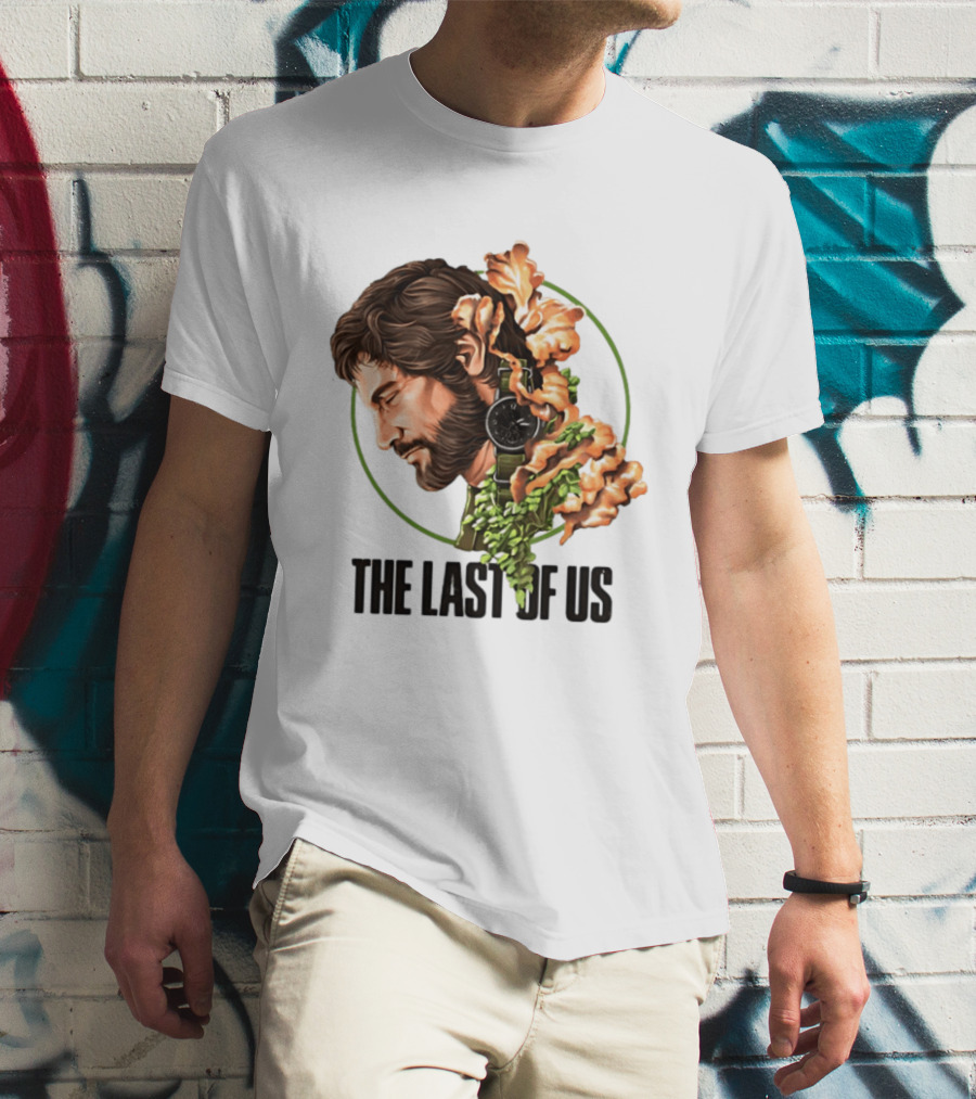 The Last Of Us Joel Portrait With Nature T-Shirt