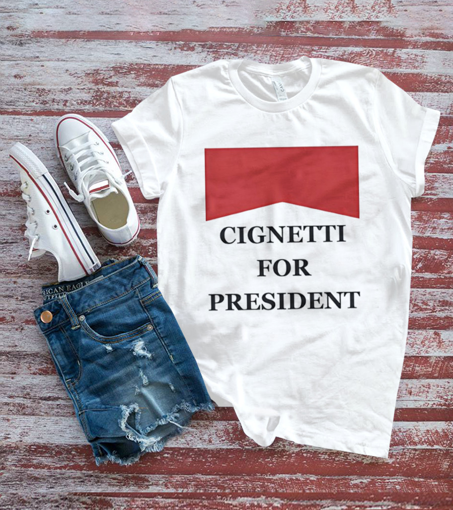 Cignetti For President Marlboro T-Shirt