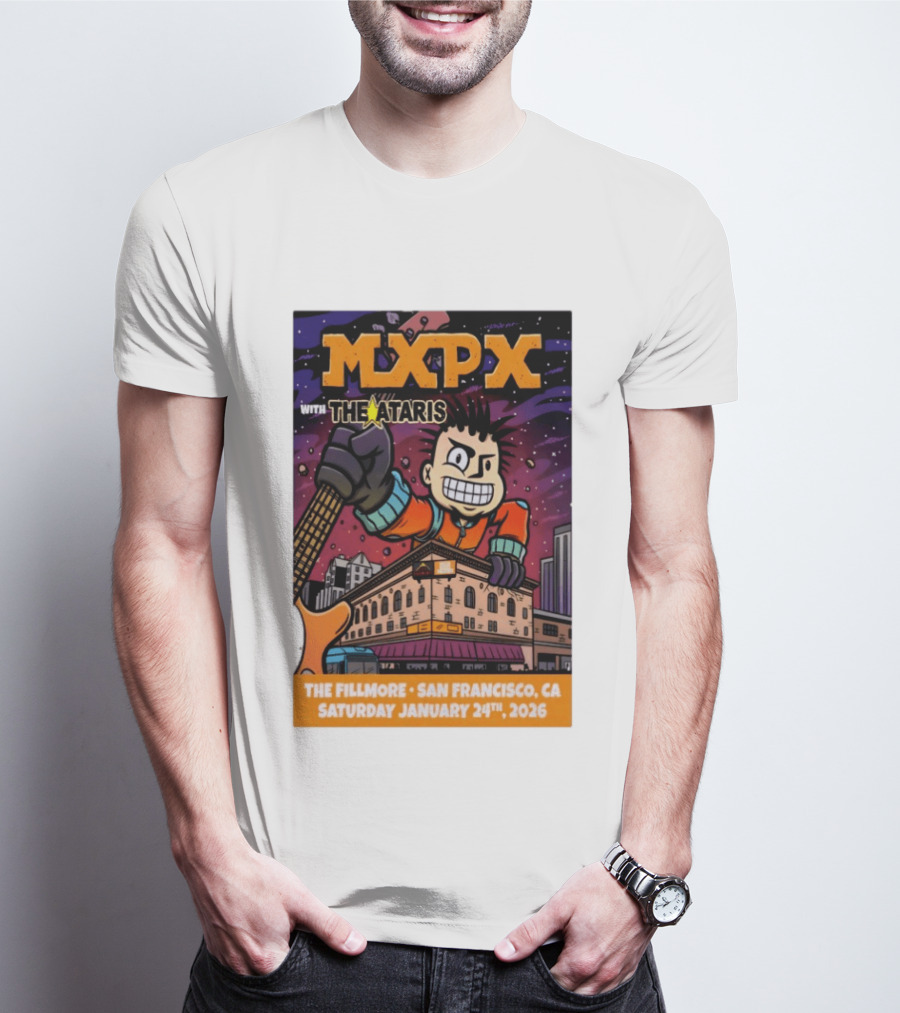 MXPX With The Ataris The Fillmore San Francisco January 24 2026 T-Shirt