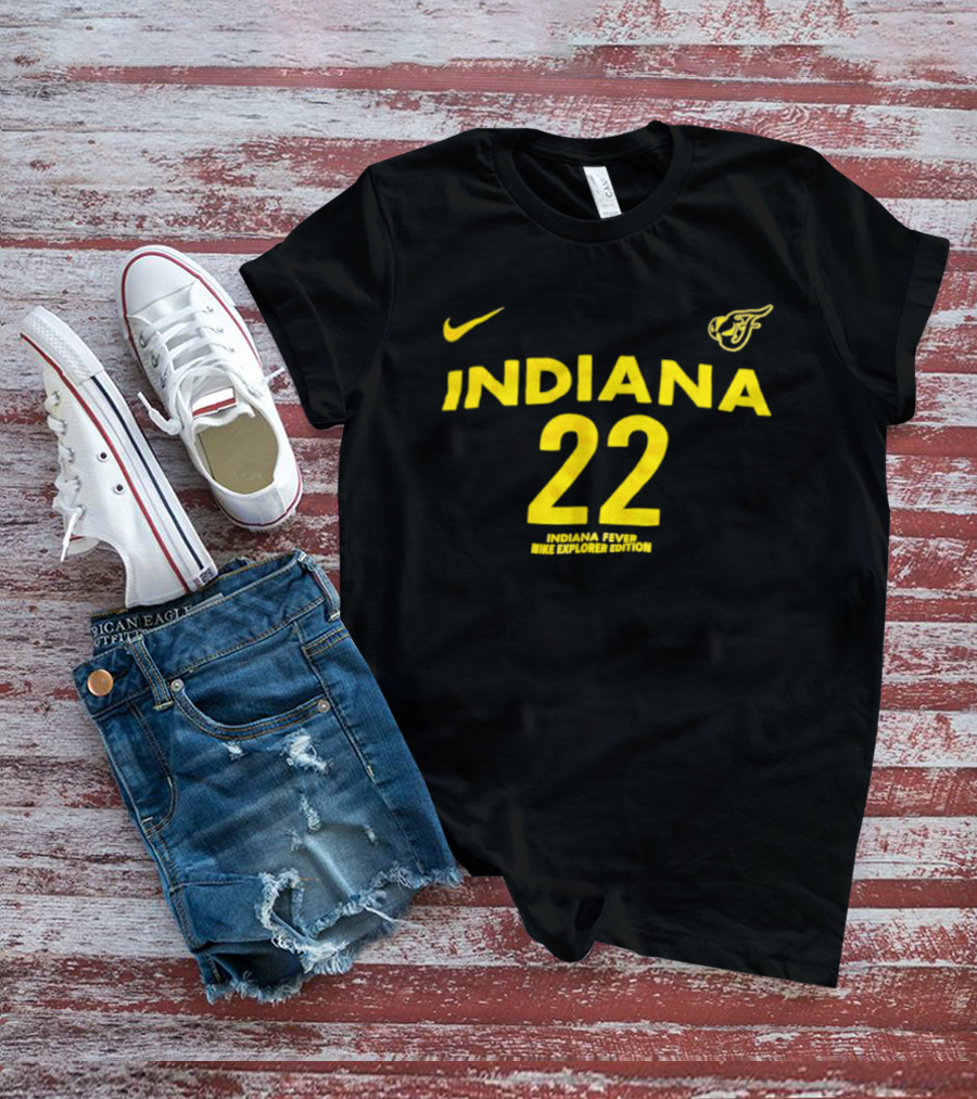 Nike Indiana Fever 22 Caitlin Clark Explorer Edition T-Shirt