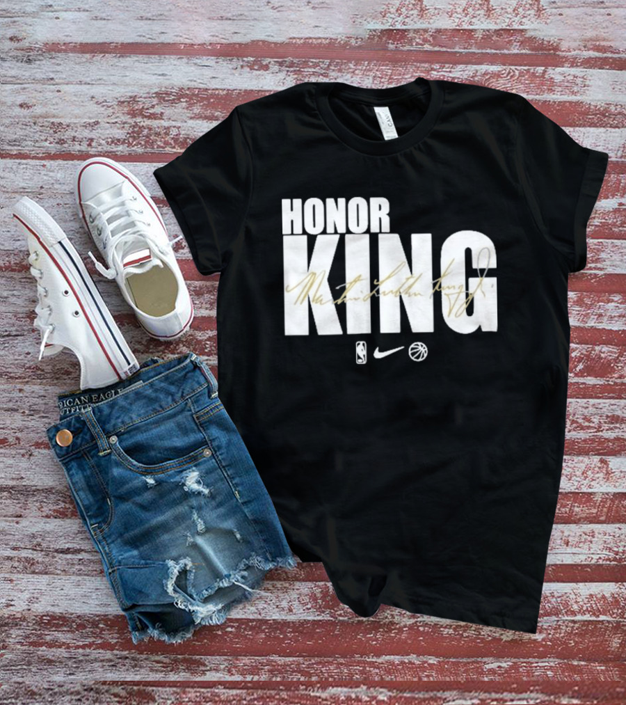 Honor King Martin Luther King Jr LeBron James NBA Nike T-Shirt