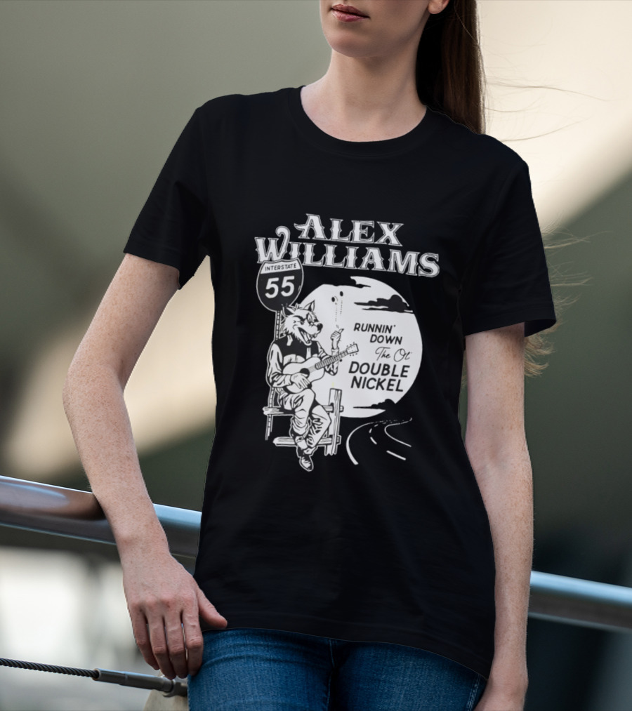Alex Williams 55 Runnin' Down The Ol' Double Nickel T-Shirt
