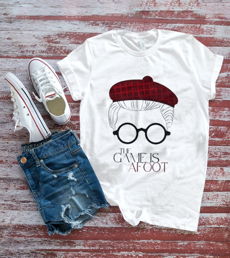 Alan Cumming Traitors The Game Is Afoot Red Beret Glasses T-Shirt
