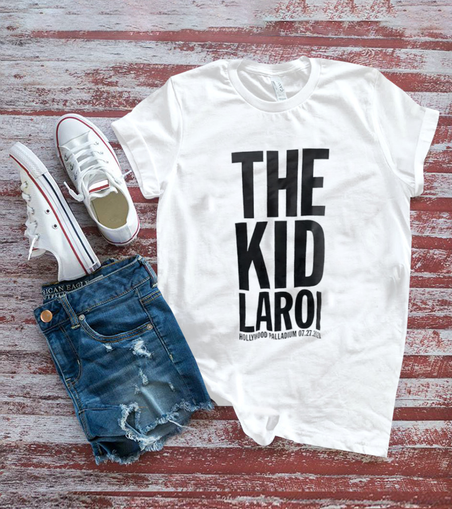 The Kid Laroi Hollywood Palladium 2021 Tour Fan Merchandise T-Shirt