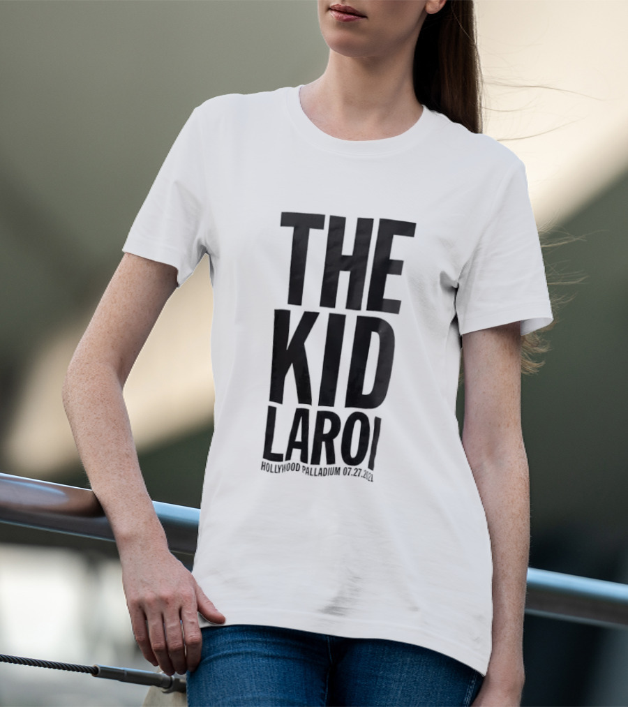 The Kid Laroi Hollywood Palladium 2021 Tour Fan Merchandise T-Shirt