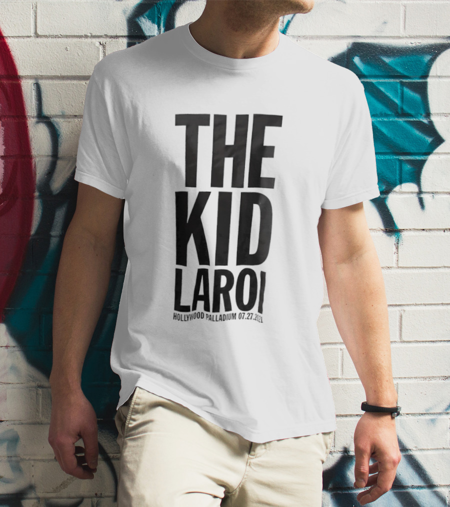 The Kid Laroi Hollywood Palladium 2021 Tour Fan Merchandise T-Shirt