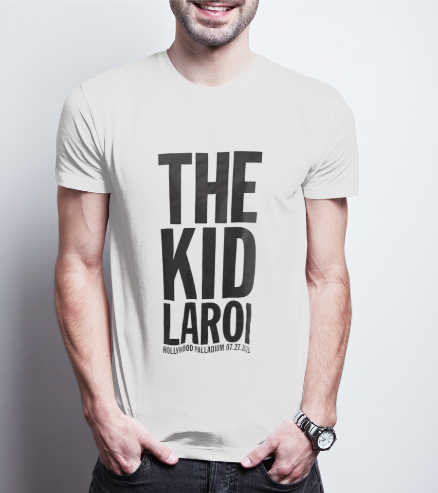 The Kid Laroi Hollywood Palladium 2021 Tour Fan Merchandise T-Shirt