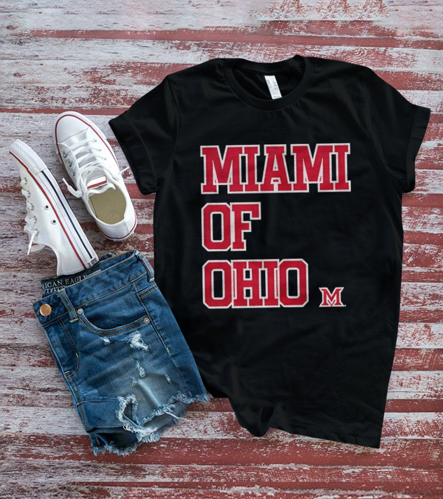 Miami Of Ohio RedHawks Basketball M T-Shirt