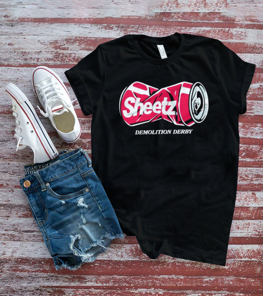 Sheetz Demolition Derby Crushed Can T-Shirt