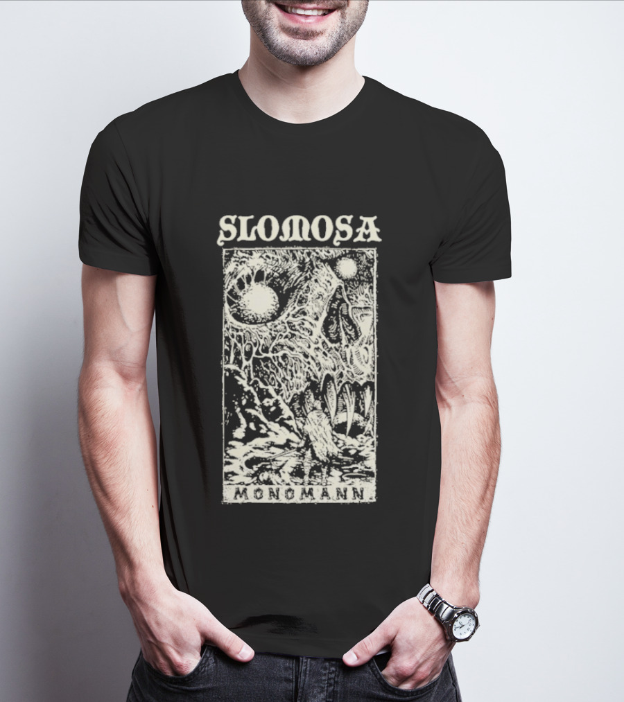 Slomosa Monomann Psychedelic Scandinavian T-Shirt