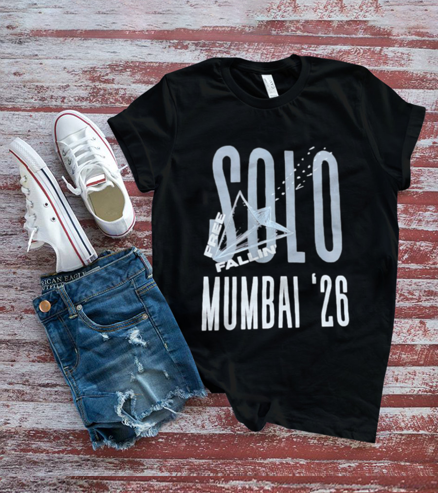 Solo Free Fallin' Mumbai '26 Adventure T-Shirt