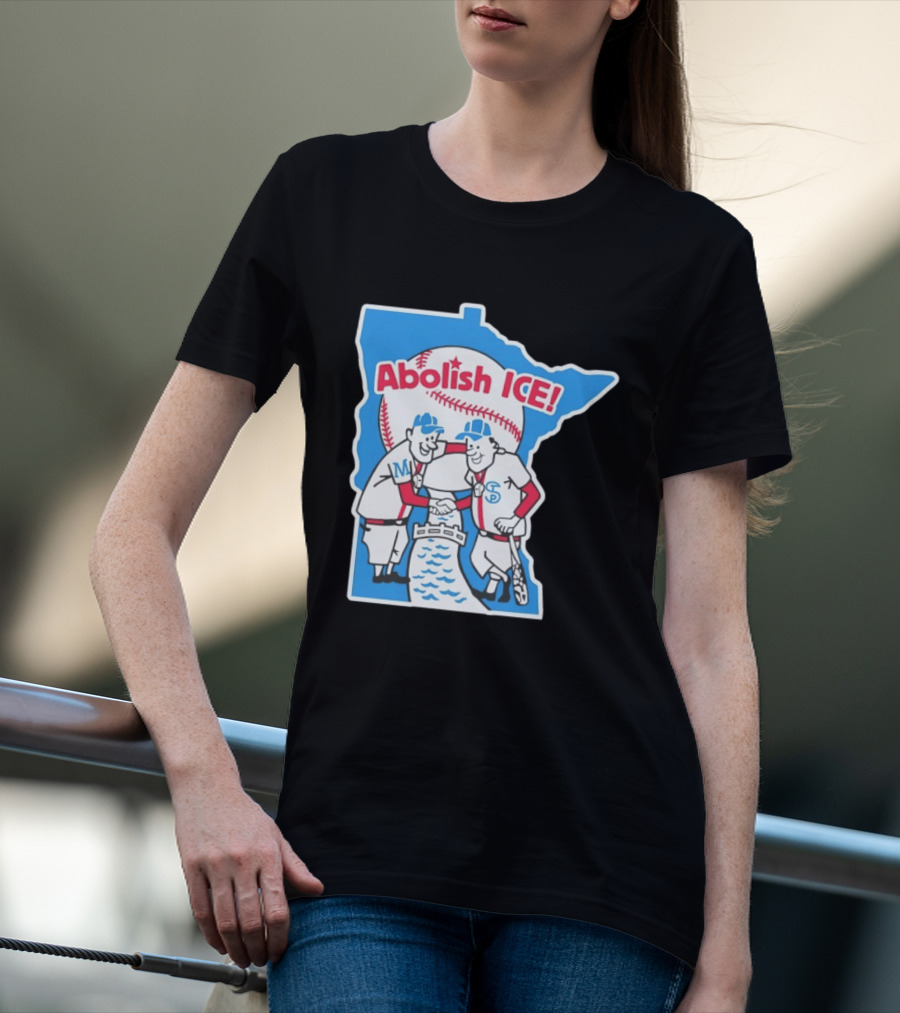 Abolish ICE Twins T-Shirt