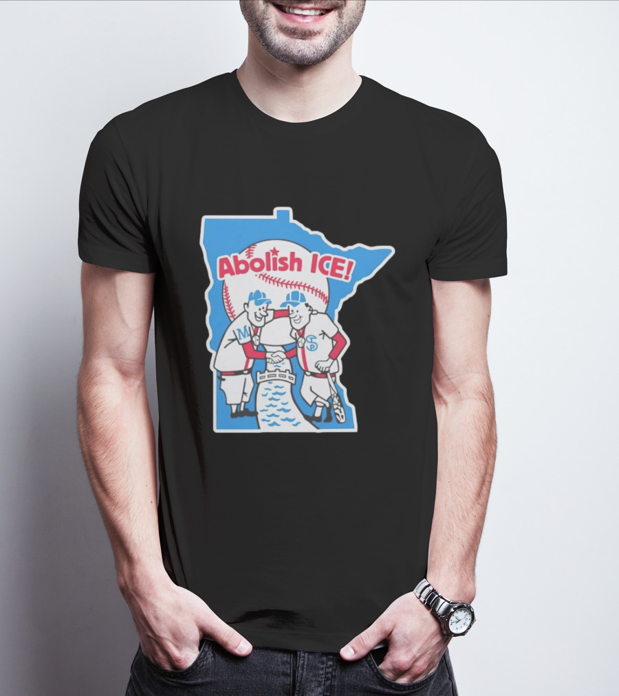 Abolish ICE Twins T-Shirt