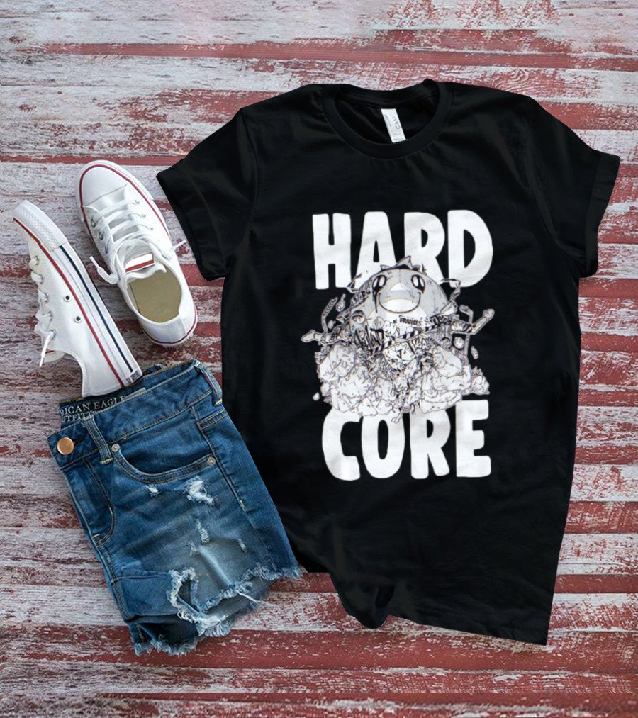 Hard Core Anime Manga Chaos And Friends T-Shirt