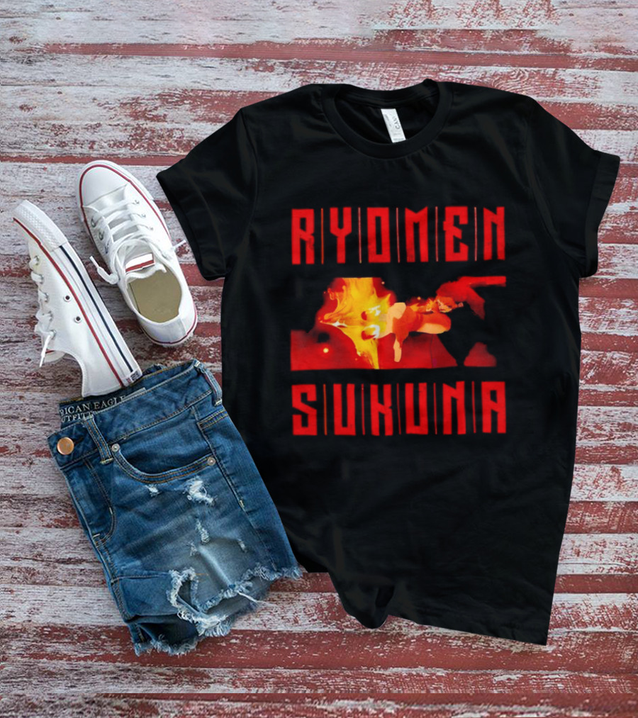 Ryomen Sukuna Jujutsu Kaisen Anime Character Power Display T-Shirt