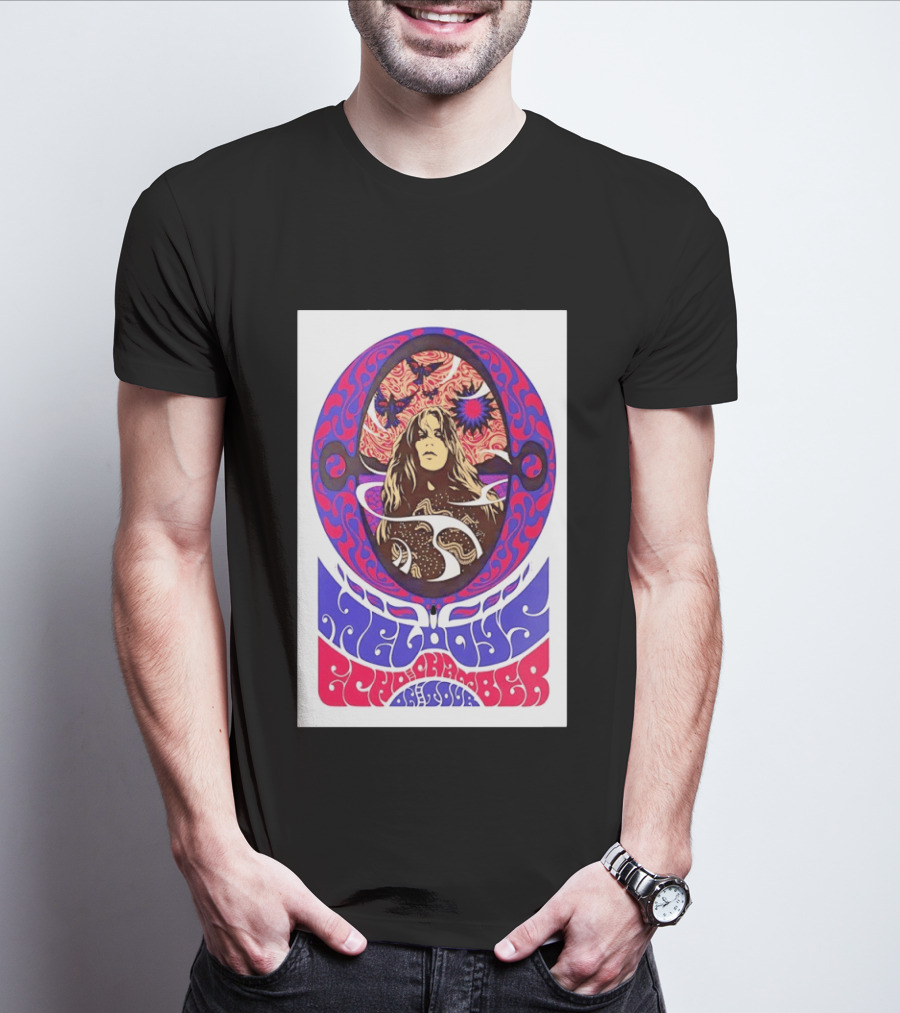 Melody's Echo Chamber 2026 EU UK Tour Psychedelic T-Shirt