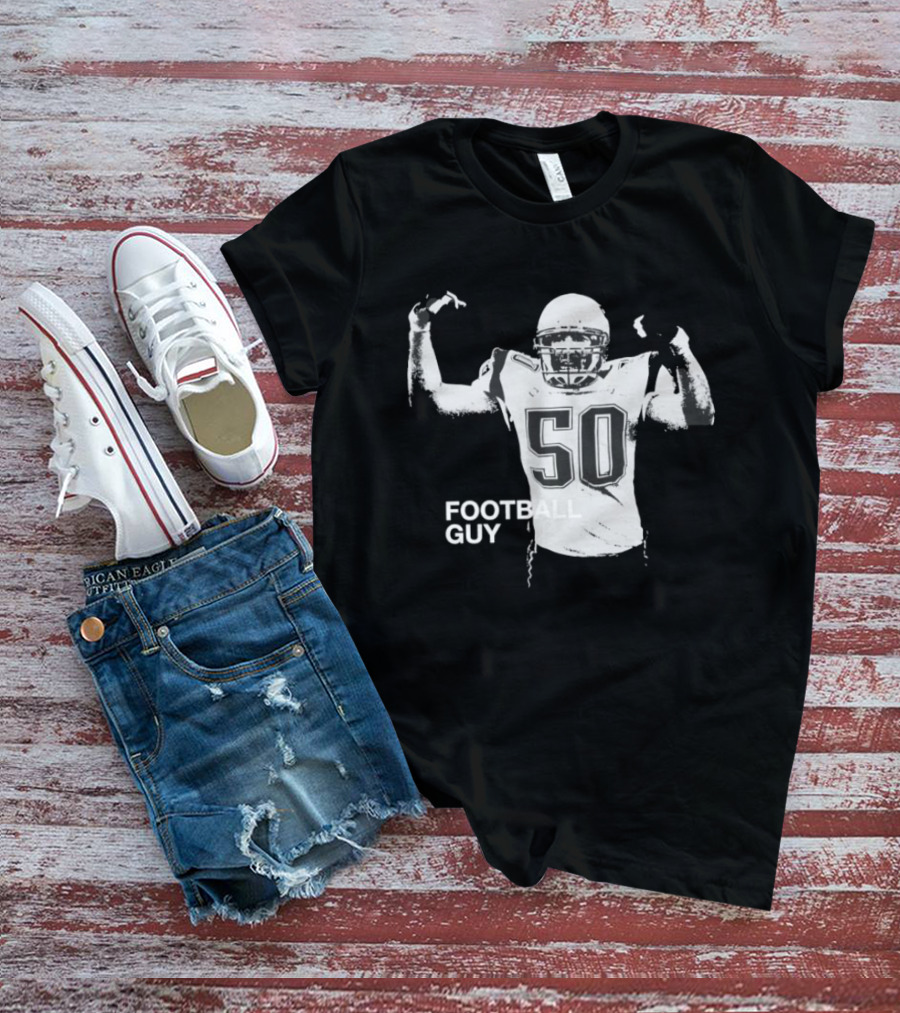 Mike Vrabel Number 50 Football Guy Flex T-Shirt