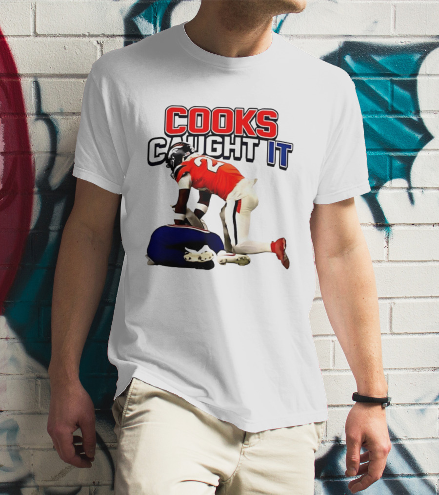 Buffalo Bills Mafia Cooks Caught It Football Play T-Shirt