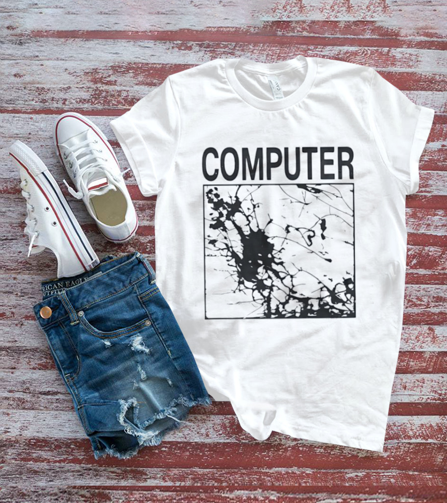 COMPUTER Gamer Gaming Splatter T-Shirt