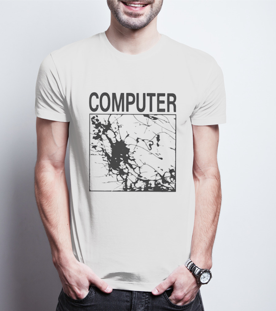 COMPUTER Gamer Gaming Splatter T-Shirt
