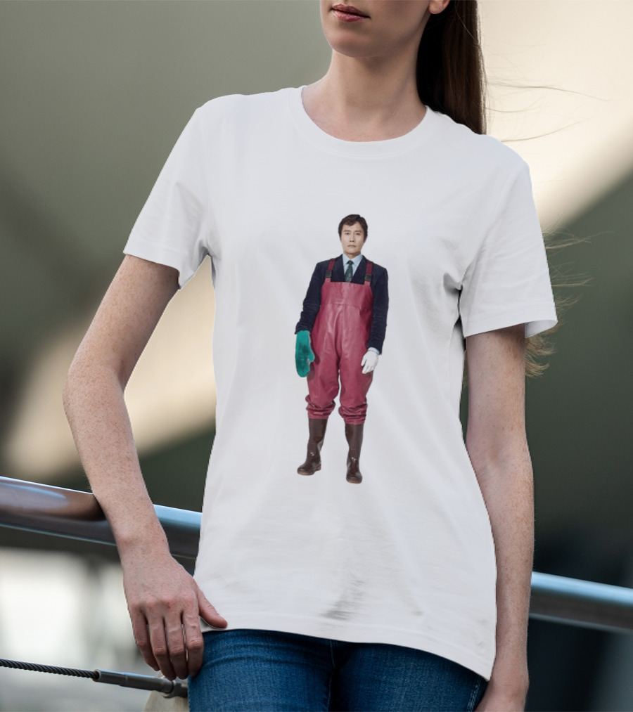 No Other Choice Man Su Suit Rubber Glove Uniform T-Shirt