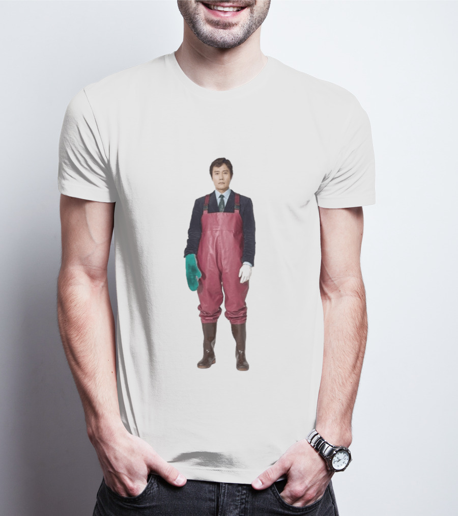 No Other Choice Man Su Suit Rubber Glove Uniform T-Shirt