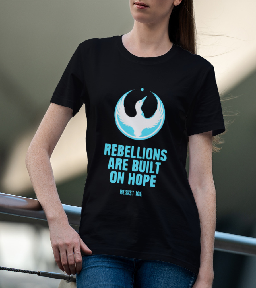 Rebellions Are Built On Hope Resist ICE Dove T-Shirt