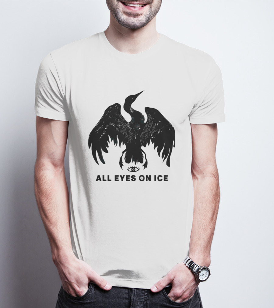 All Eyes On ICE Minnesota Rebel Loon Bird T-Shirt