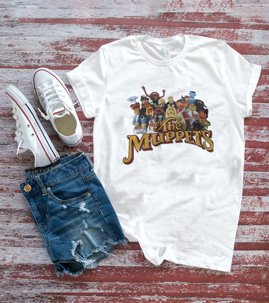 The Muppets Classic Characters Ensemble Collage T-Shirt