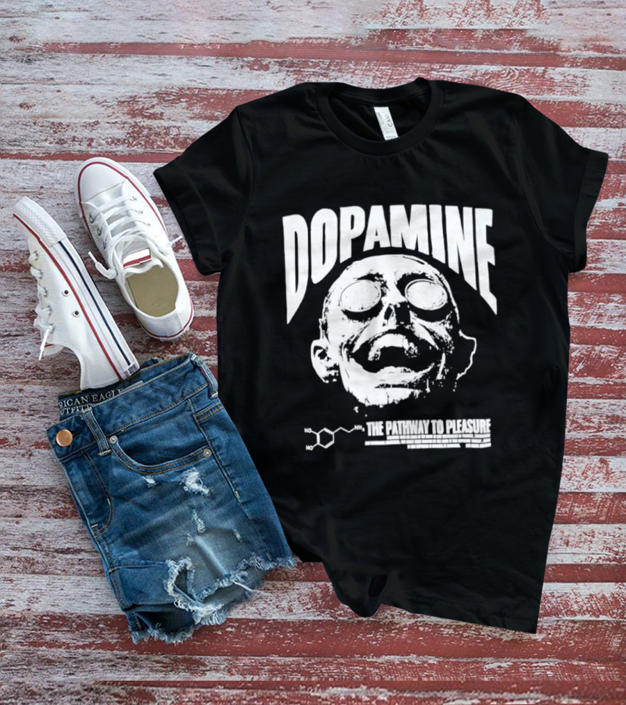 Dopamine The Pathway To Pleasure Molecular Formula Head T-Shirt