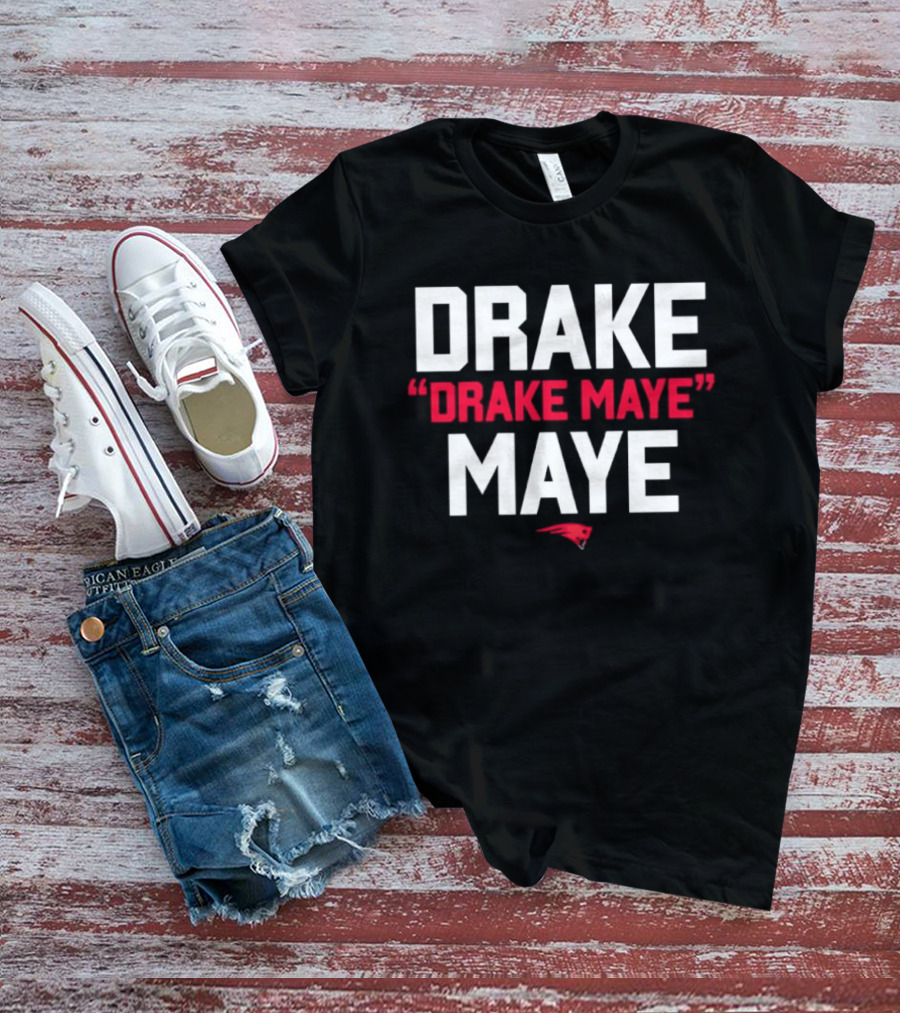 Drake Maye New England Patriots Football MVP T-Shirt