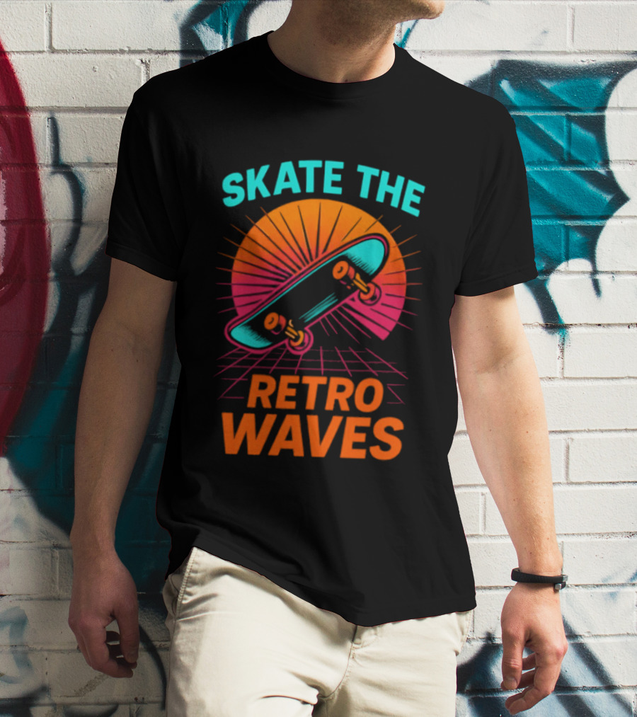 Skate The Retro Waves T-Shirt