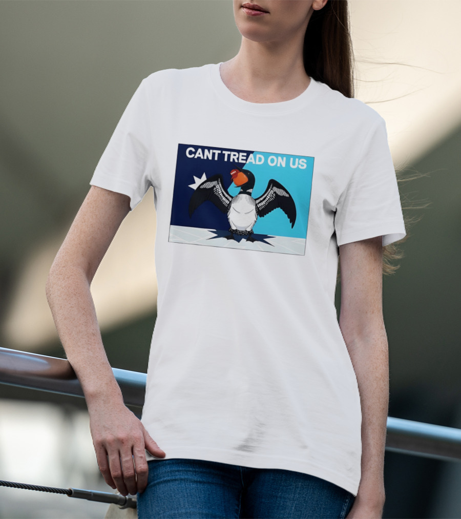 Can't Tread On Us MN State Bird Loon Protest Star T-Shirt