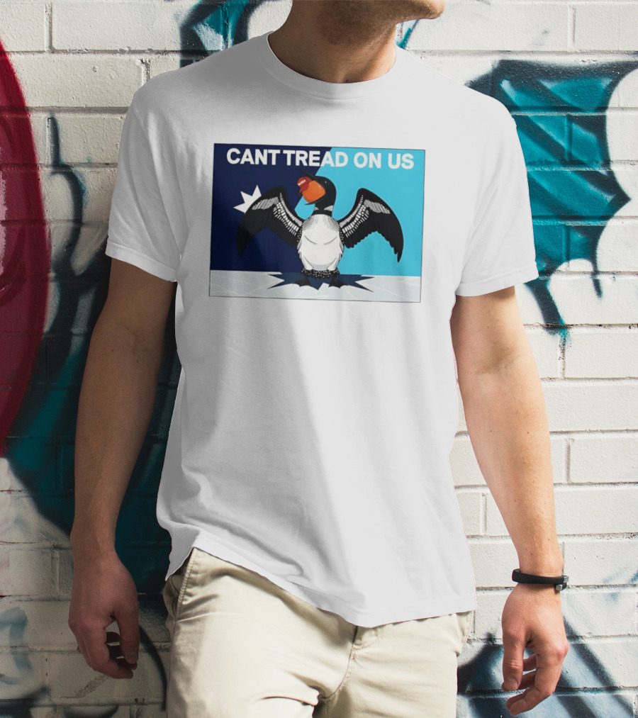 Can't Tread On Us MN State Bird Loon Protest Star T-Shirt