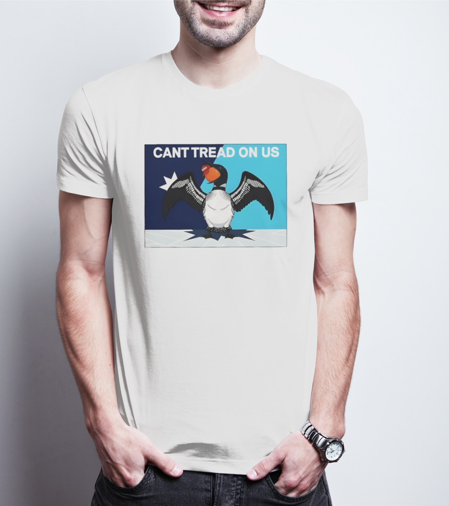 Can't Tread On Us MN State Bird Loon Protest Star T-Shirt