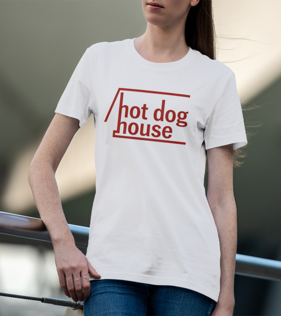 Hot Dog House Retro Red T-Shirt