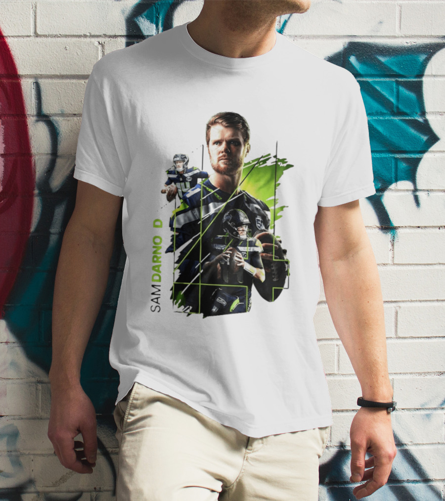 Sam Darnold Seattle Seahawks Football Player NFL Quarterback T-Shirt